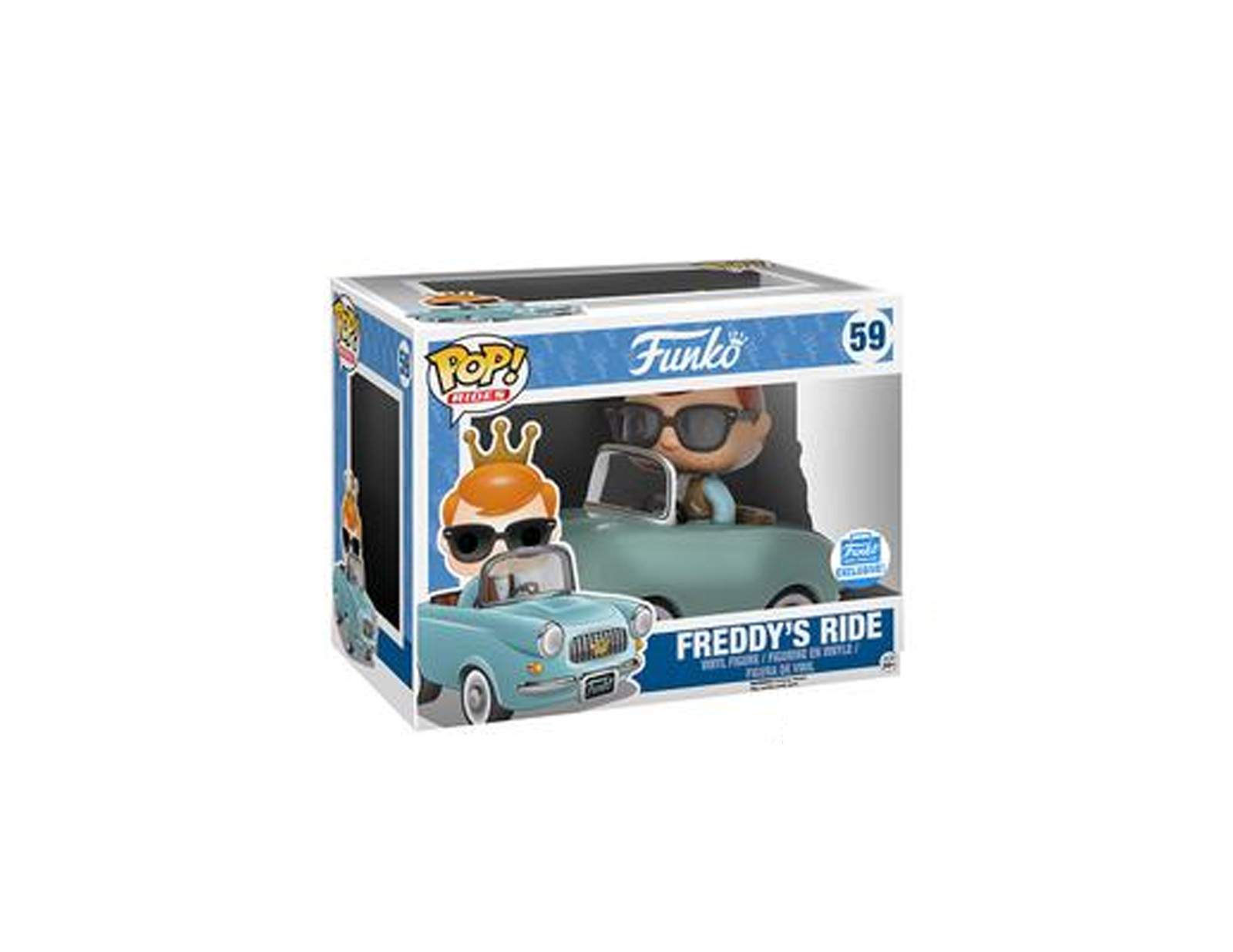 En Oferta Funko Pop! Rides - Freddy'S Ride (Azul) #59 (Exclusivo Funko) (B7)