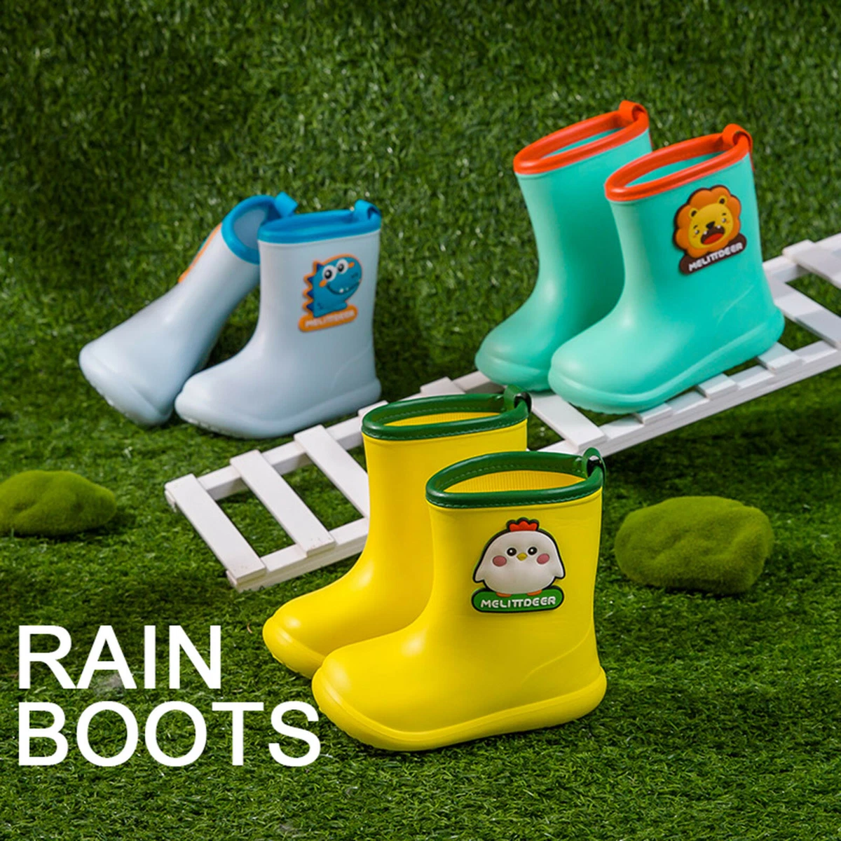 Infant rain boots top