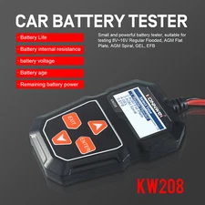 Car AGM Battery Tester 12V Load Analyzer Alternator Cranking Charging Scan Tool