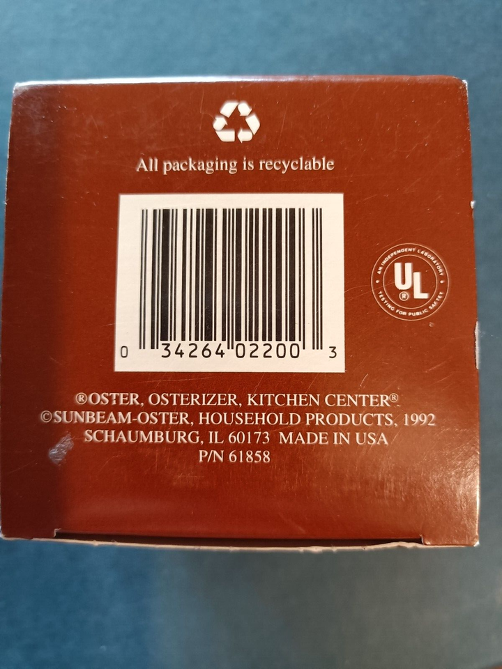 Oster Coffee Grinder Accessory 4937 For Osterizer Blender or Kitchen