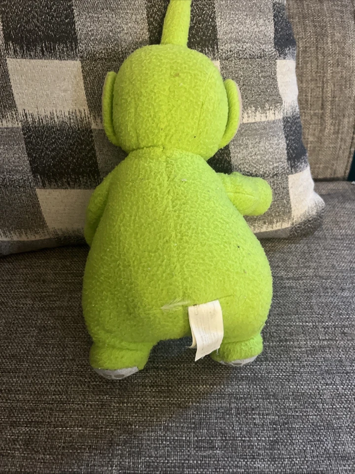 Vintage 98 Teletubbies Dipsy Green Plush 13” (tags missing) - Image 3 of 3