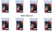 Pack of 800 Ultra Pro standard regular soft penny card sleeves for trading cards