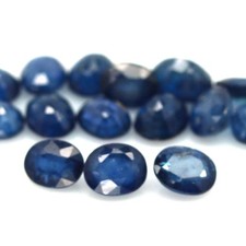 7.57 CT. Gemstone Heated 16Pcs Blue Sapphire Madagascar Oval