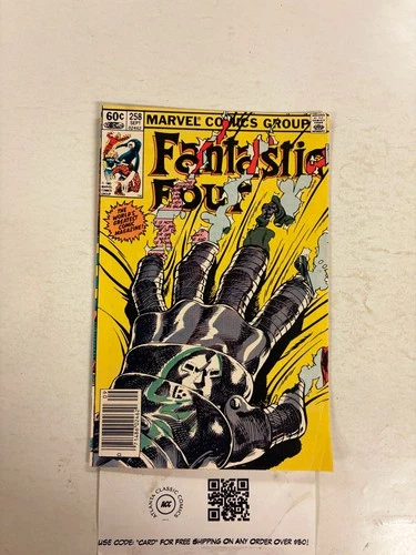 Fantastic Four #258 VF Marvel Comic Books Thing Invisible Woman Dr. Doom 4 HH82