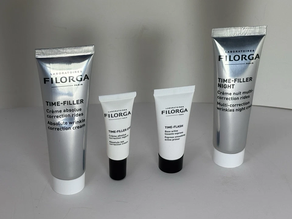 Filorga Paris France Labs Anti-Wrinkles Aging Day Night Correction Kit 4 Pc NEW - Image 2 of 4