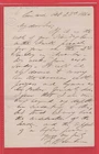 Civil War Franklin Sanborn Letter1860 helped fund John Brown Raid Harpers Ferry!