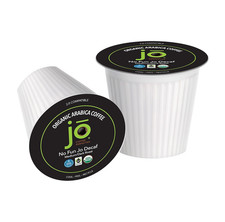 Organic Medium Dark Roast Decaf K-Cups - 96 Count, Fair Trade, Swiss Water Proce