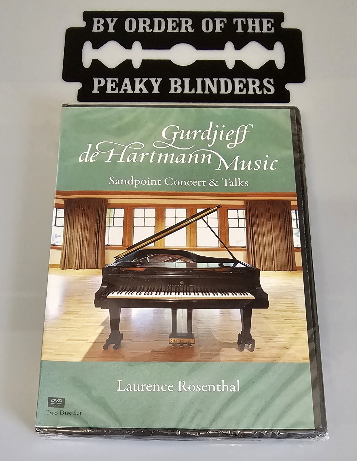 GURDJIEFF DE HARTMANN MUSIC SANDPOINT CONCERT & TALKS DVD LAURENCE ROSENTHAL