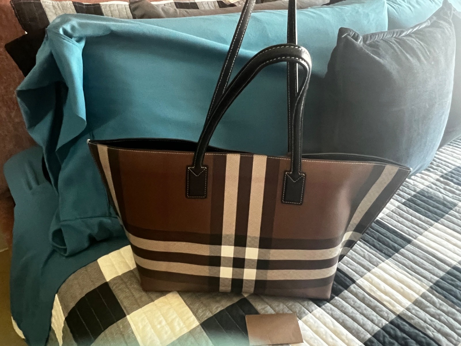 Authentic Burberry Large Handbag - image 2