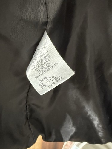 Boys Black IZOD Suit Jacket Size 12 Husky - Jacket Only - Picture 7 of 8