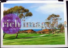 Torrey Pines Golf Course Club Hole Links Golfing Farmers Ope Original Painting 3