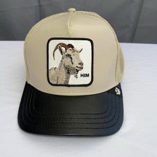 New Limited Edition Goorin Bros The Farm - COURTSIDE HIM - Trucker Hat HIM goat