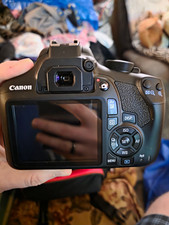 Canon EOS Rebel Digital SLR 18MP Black Interchangeable Lens USB/HDMI Bag