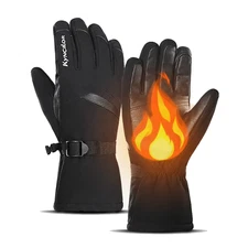 Winter Motorcycle Gloves for Men Waterproof Warm Ski Snow Gloves Cold Weather