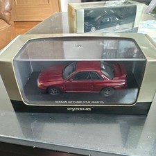 1/43 Kyosho Nissan Skyline GT-R BNR32 Red Minicar