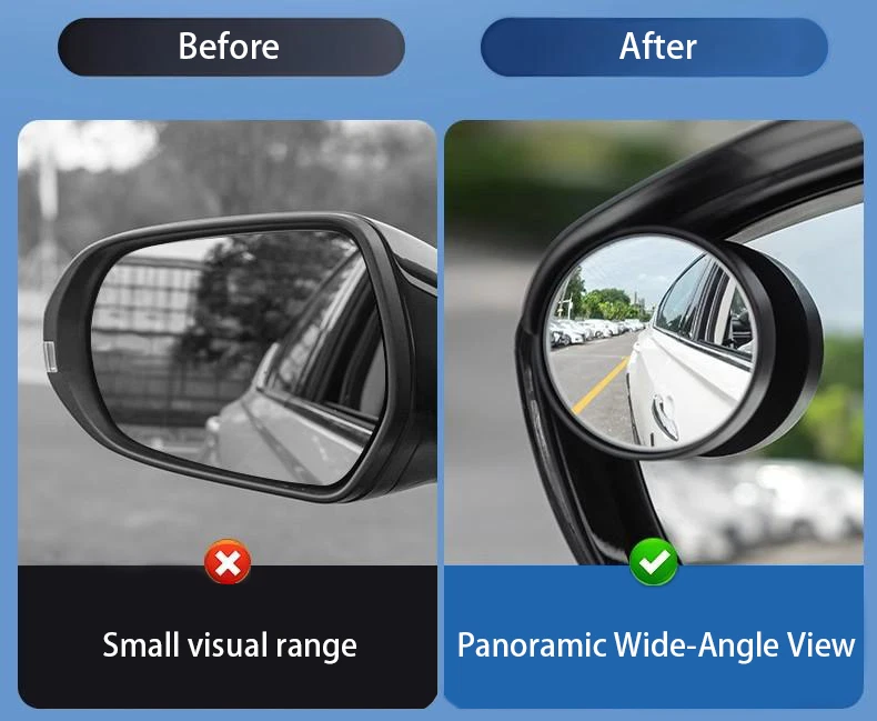 Espejo retrovisor lateral de fibra de carbono para coche placa de lluvia protector de cejas Mercedes-Benz Foto 4 de 4