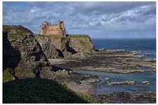 Tantallon castle, North Berwick, Scotland, UK - 18