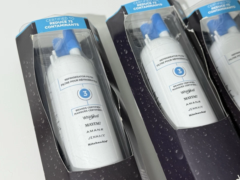 4 LOT EveryDrop Pur Ice And Water Refrigerator Filter #3 ΕDR3RXD1 FACTORY SEALED - Image 3 of 4