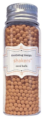 Doodlebug Shakers-Coral Balls - 3 Pack