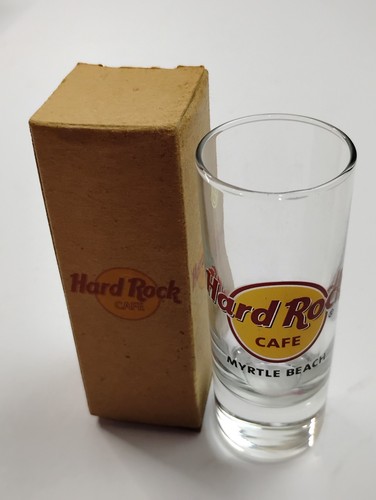 Hard Rock Cafe Tall Shot Glass - Myrtle Beach - Picture 3 of 3
