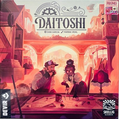 Daitoshi Skellig Games Brettspiel Familienspiel Kennerspiel Legespiel Solitär