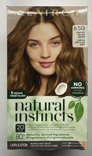 Clairol Natural Instincts Demi-Permanent HAIR DYE 6.5G Lightest Golden Brown