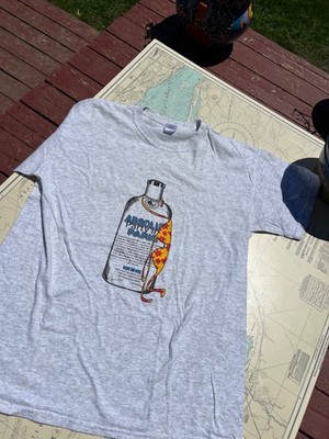 Vintage Absolut Vodka Party in Paris Graphic Tee Shirt