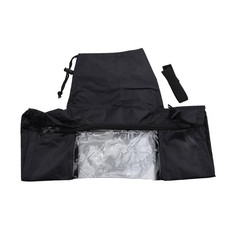 Black Nylon Rain Cover Rain Sleeve Protector Sheld For Canon Nikon DSLR Camera
