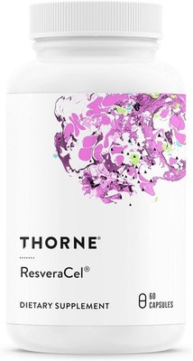 Nicotinamid Ribosid THORNE ResveraCel mit Quercetin Phytosom 60 Kapseln DE OVP