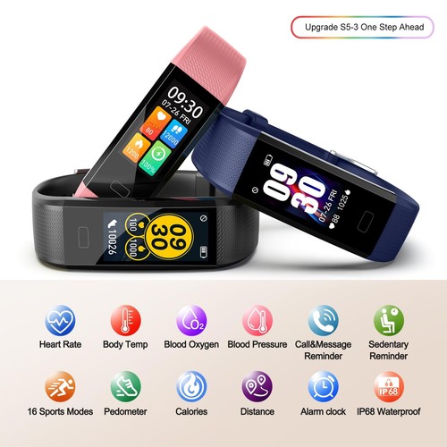 Fitness Tracker with Step/Distance/Calories Counter, Activity Tracker with He... - Picture 2 of 7