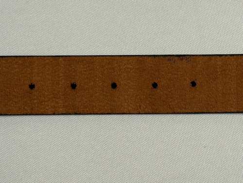 Three Row Pyramid Stud Belt L 38-40 Genuine Leather Studded Belt Punk Goth Biker - Picture 14 of 18