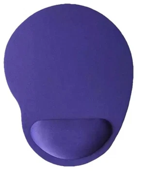 Tapis De Souris Ergonomique VIOLET avec Repose Poignet Intégré NEUF - Photo 1/2