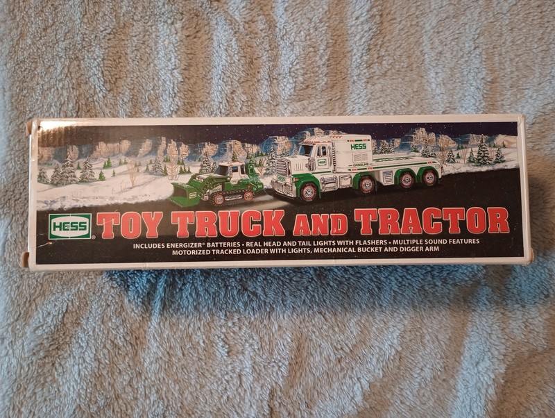 Hess Toy Truck and Tractor 2013 Original Box