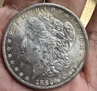 1884 New Orleans Morgan Silver Dollar $1 NGC