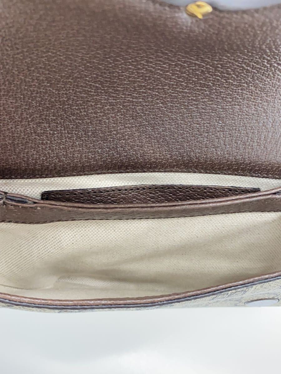 GUCCI waist bag blondie belt GG Supreme PVC Brown 703807 Used thumbnail 6