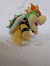 Nintendo Bowser 10" plush authentic tag has been removed/smokefree home
