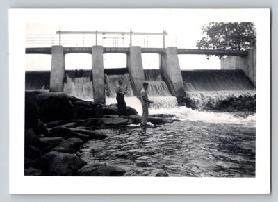 Photograph Jim & Wally Bubbs at Chute Pond Fishing