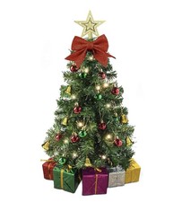 Small Christmas Tree with Lights - 23 Inch Mini Tabletop Christmas Tree with ...