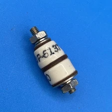 CNP CDP-61371 CDP-61370 Ceramic Feed through Insulator Collins 30S-1 Radio Amp