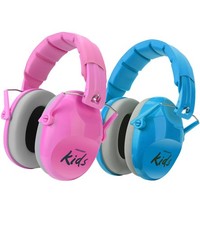 PROHEAR 032 2.0 Kids Noise Cancelling Headphones Large, 2 Pack - Blue pink