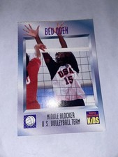 BEV ODEN ROOKIE Rare 1995 USA VOLLEYBALL Sports Illustrated for Kids SI MVP