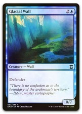 Glacial Wall #53 (Foil) (NM) Eternal Masters EMA Magic MTG