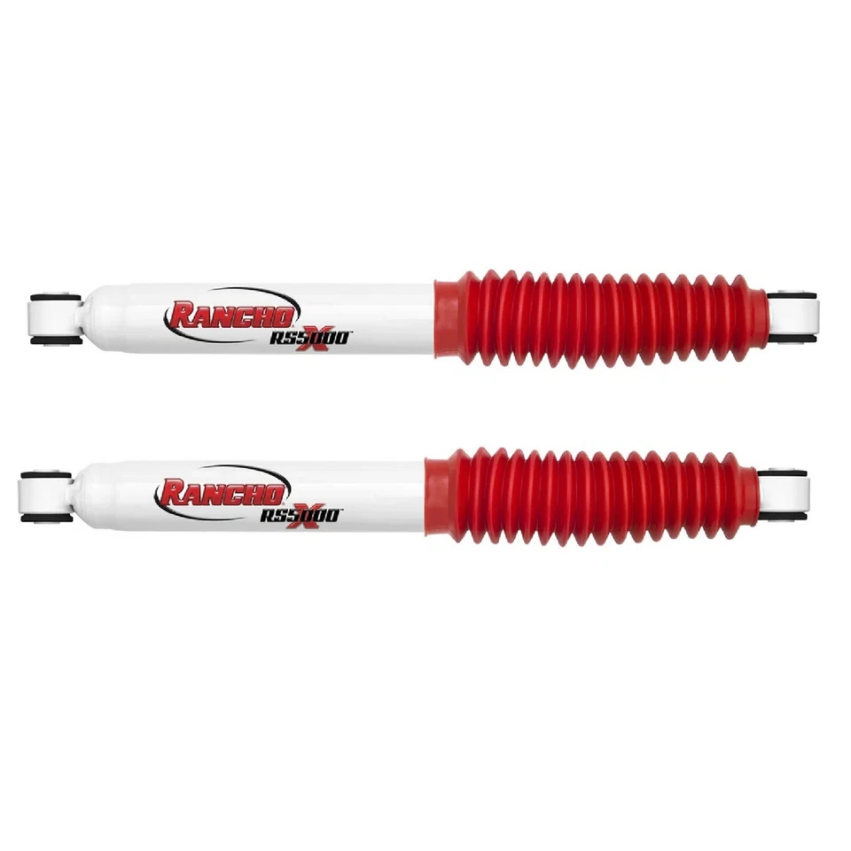 Rancho RS5000X Front & Rear Shocks & Steering Stabilizer for Dodge Ram 2500 3500 Foto 3 de 4