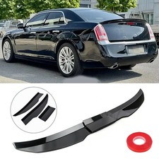 Rear Trunk Lip Spoiler Wing Gloss Black For Chrysler 300 300c Srt8 Sedan Rear Trunk Lip Spoiler Wing Gloss Black For Chrysler 300 300c Srt8 Sedan