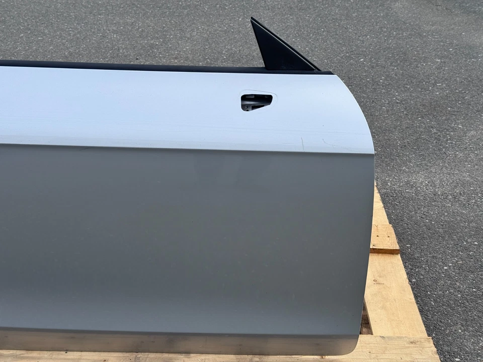 2007–2015 AUDI TT TTS TTRS 8J MK2 PASSAGEIRO PORTA LATERAL DIREITA PRATA FABRICANTE DE EQUIPAMENTO ORIGINAL - Imagem 4 de 4