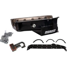 Moroso Oil Pan Wplug -high Volume Oil Pumppickup Kit 57-79 Sbc