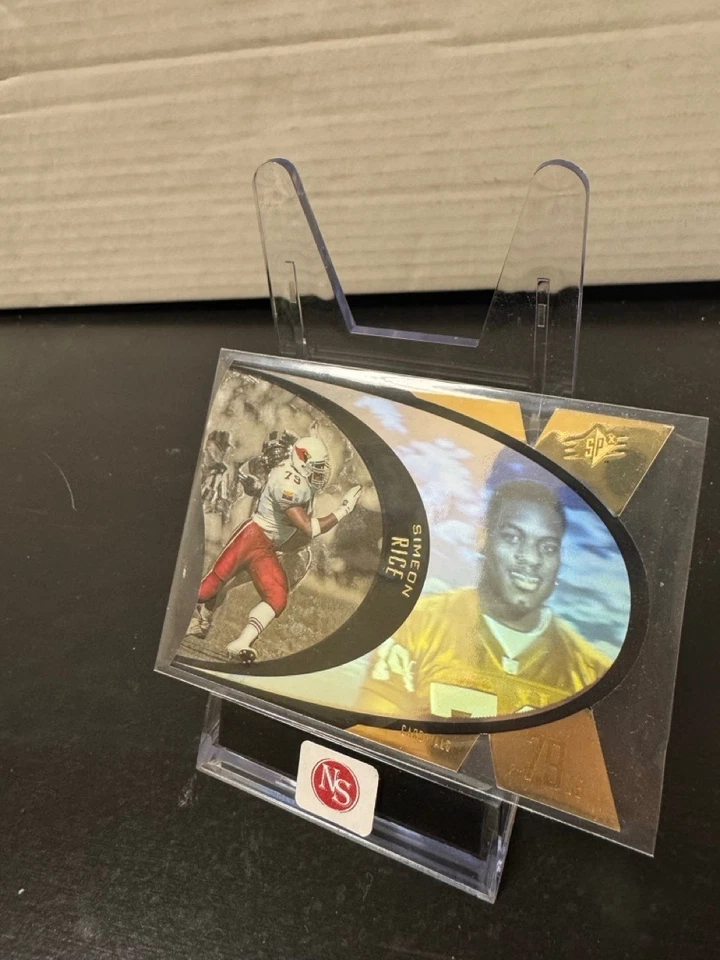 1997 SPx Simeon Rice #SPX22 Gold Hologram - Image 2 of 2