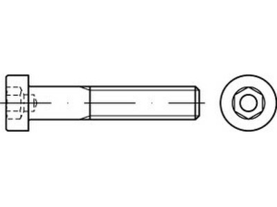 10 x Zylinderschrauben mit Innensechskant,niedrig DIN 6912 A 4 M 20 x 50 A 4 VES