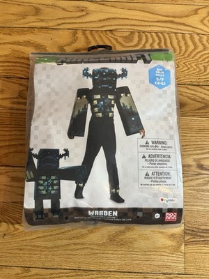 Disguise Minecraft Warden Deluxe Child Costume in size Small (4 6) 3D Halloween