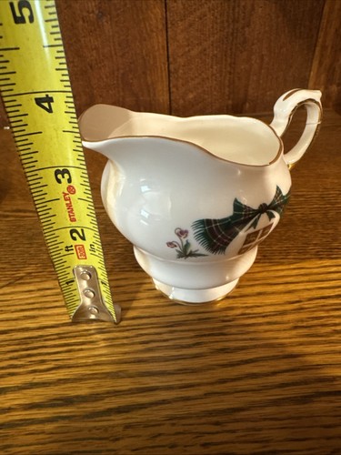 Vintage Royal Adderley New Foundland Tartan~SUGAR BOWL, CREAMER & BUTTER DISH - Picture 20 of 23